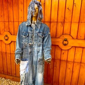 Recycled, Repurposed Levi’s Handmade Long Jacket